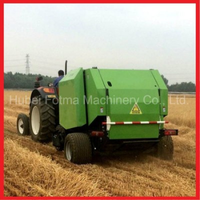 Tractor Straw Round Baler Machine with Net Package, Straw Round Baler