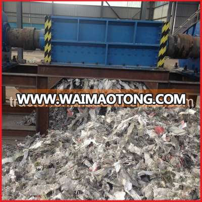 Double Shafts Plastic Bottles/Bags/Woven Bags/Waste Cloth Recycling Machine