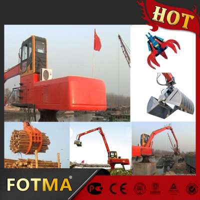 Timber Clamp Crane, Diesel Material Handling Equipment