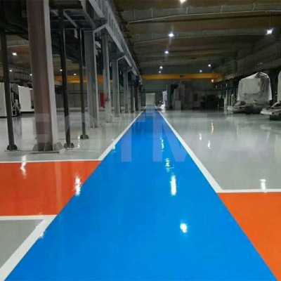 Polyester Epoxy Self-Leveling Floor Coating Powder Painting